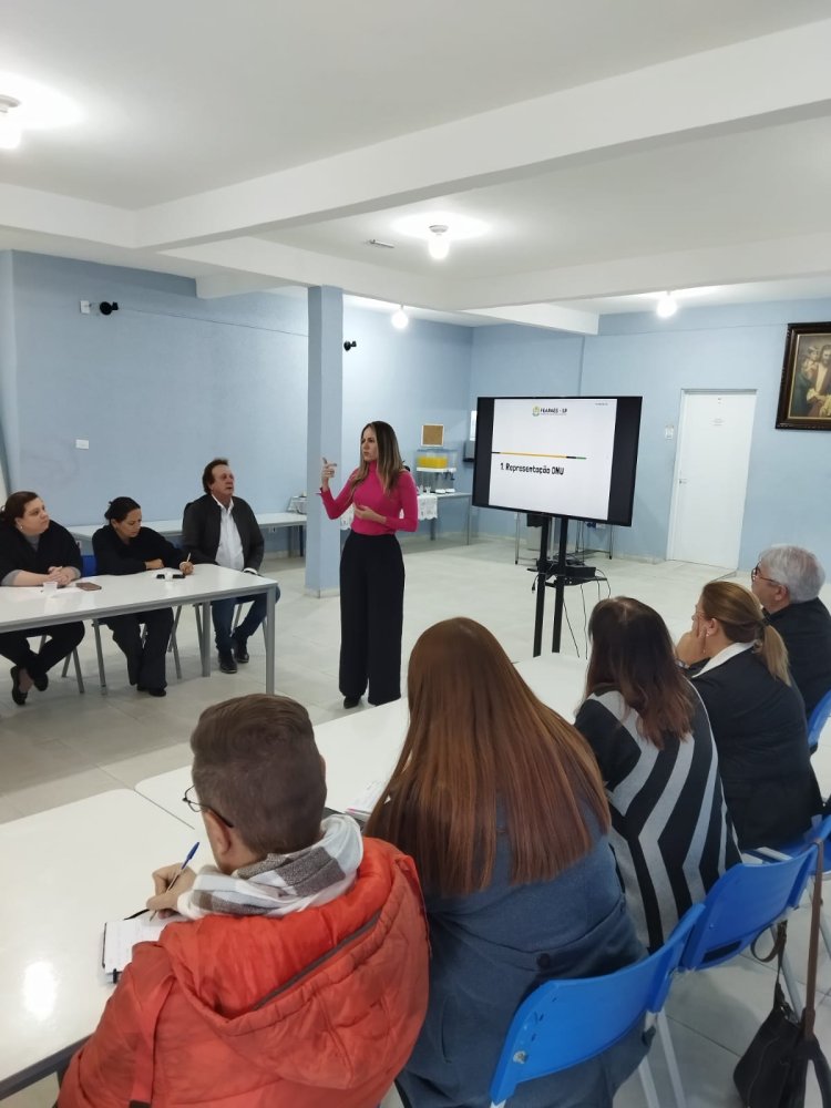 FEAPAES-SP presente em reunião do Conselho Regional Litoral Sul na cidade de Mongaguá-SP