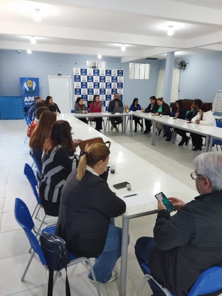 FEAPAES-SP presente em reunião do Conselho Regional Litoral Sul na cidade de Mongaguá-SP