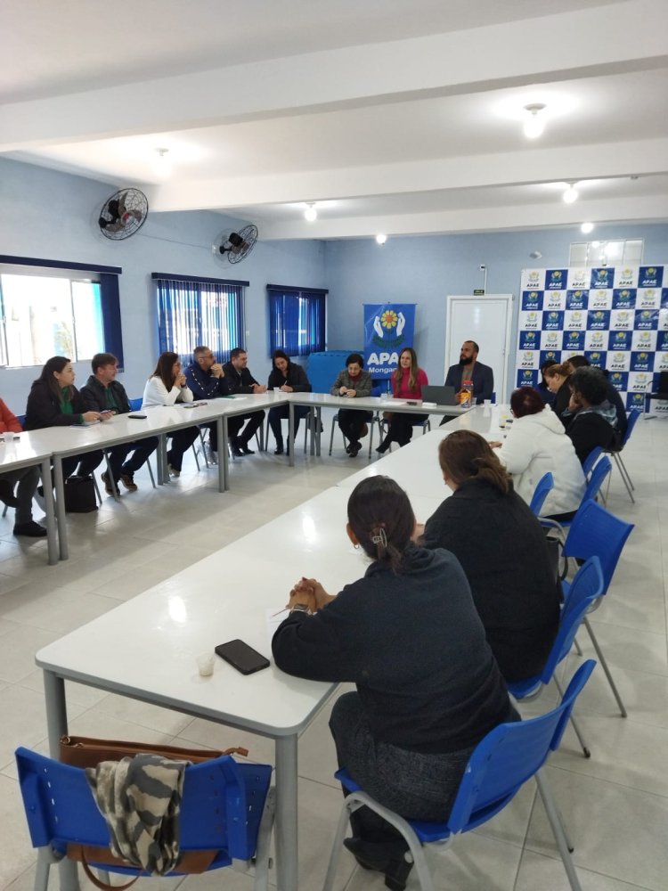 FEAPAES-SP presente em reunião do Conselho Regional Litoral Sul na cidade de Mongaguá-SP