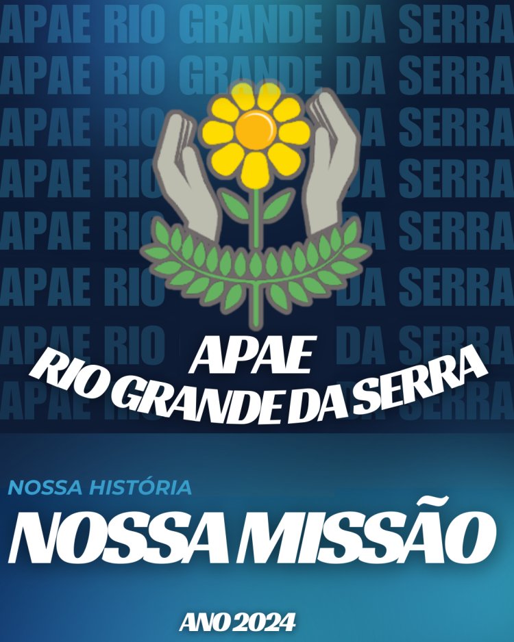 APAE RIO GRANDE DA SERRA LANÇA E-BOOK COMEMORATIVO AOS 40 ANOS