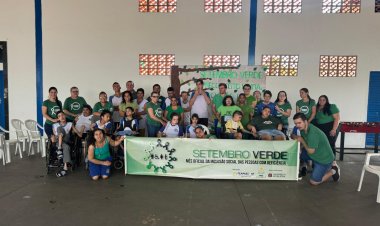 APAE de Estrela D'Oeste promove ações pelo Setembro Verde