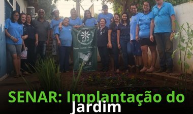 Revitalização Verde: APAE e SENAR transformam espaços com "Novo Jardim".