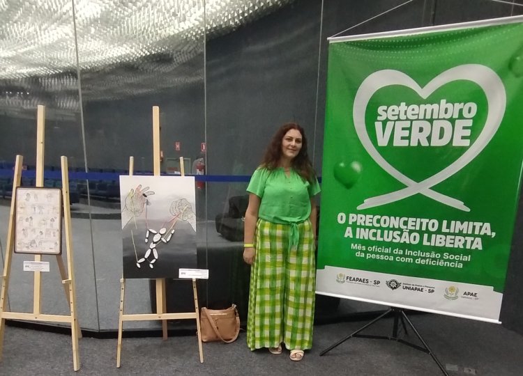 APAE de Iperó presente na abertura oficial do Setembro Verde