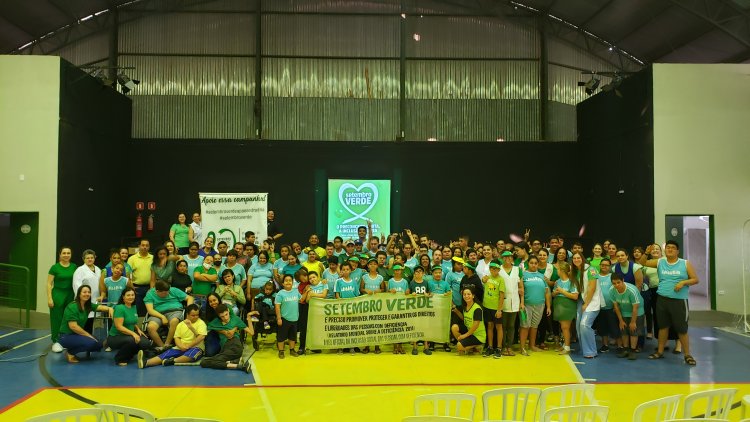 Celebração do Setembro Verde na APAE de Andradina