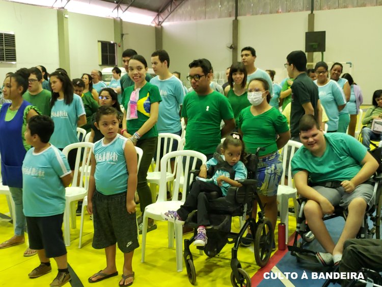 Celebração do Setembro Verde na APAE de Andradina