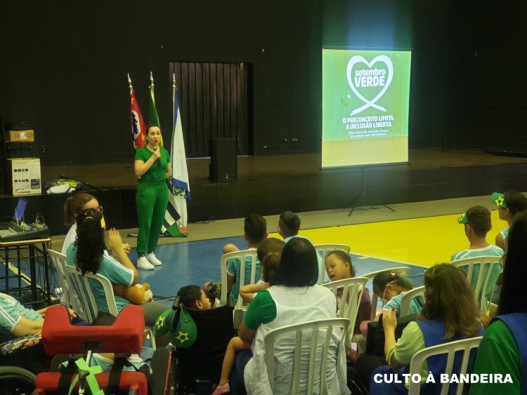 Celebração do Setembro Verde na APAE de Andradina