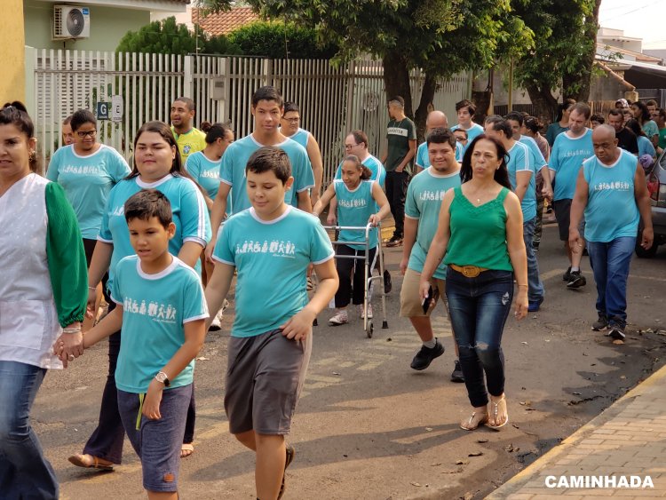 Celebração do Setembro Verde na APAE de Andradina