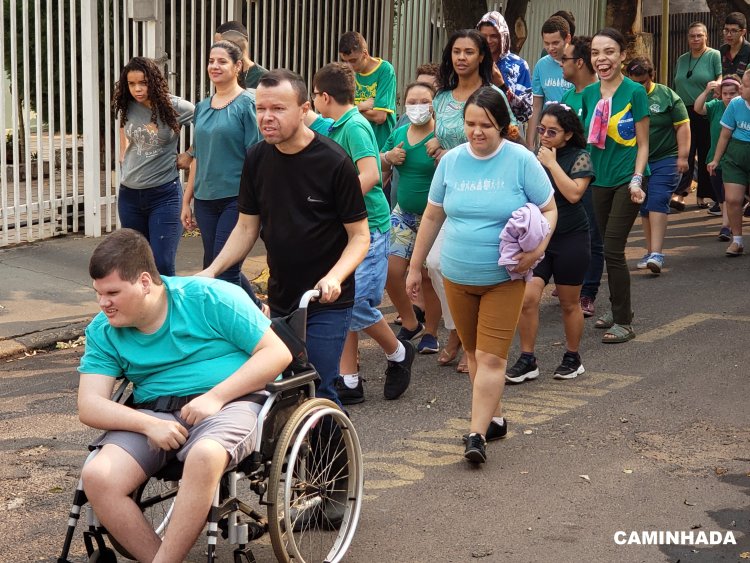 Celebração do Setembro Verde na APAE de Andradina