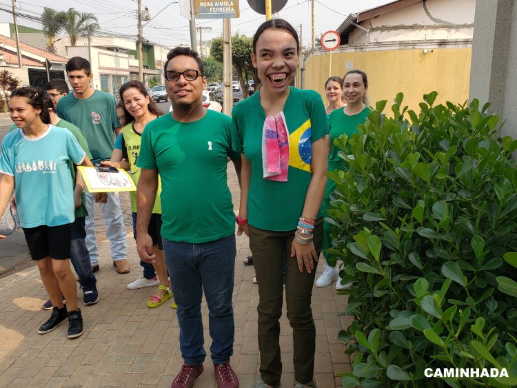 Celebração do Setembro Verde na APAE de Andradina