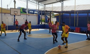 Inauguração da nova quadra de esportes da APAE de Atibaia