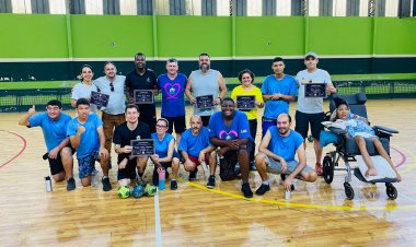 Curso Prático de Handebol Promovido pela APAE em Nova Odessa