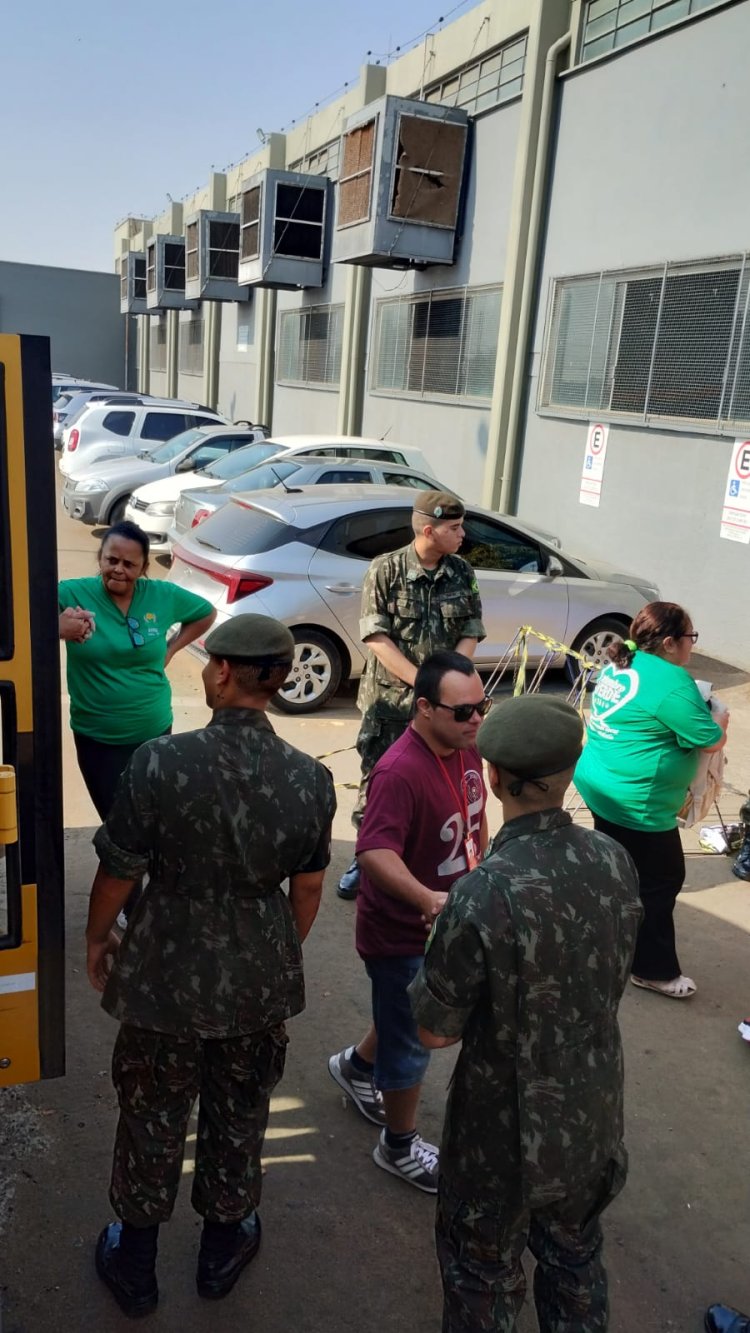 Apae de Iperó em evento em Piracicaba