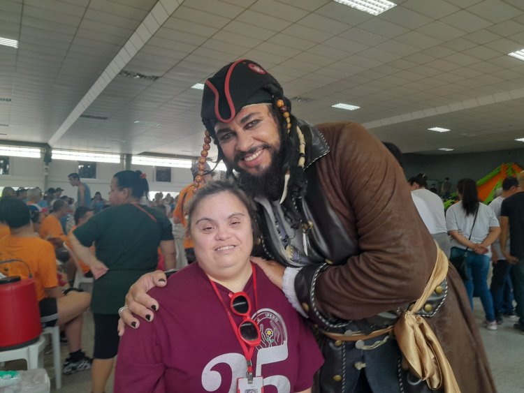 Apae de Iperó em evento em Piracicaba