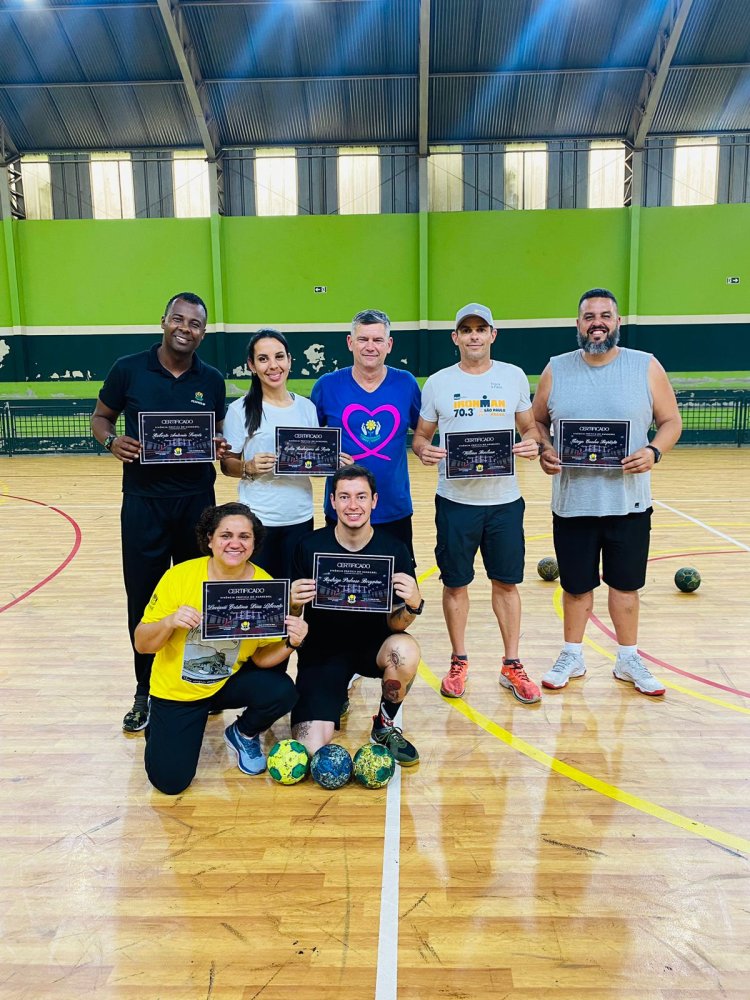 Curso Prático de Handebol Promovido pela APAE em Nova Odessa