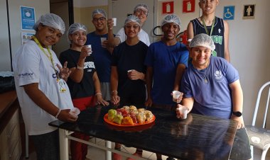 Alunos do Socioeducacional da APAE de Mogi das Cruzes participam do projeto “Alimentação Saudável Sazonal”