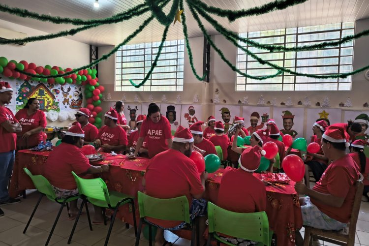 Natal Encantado APAE de Sabino 2024