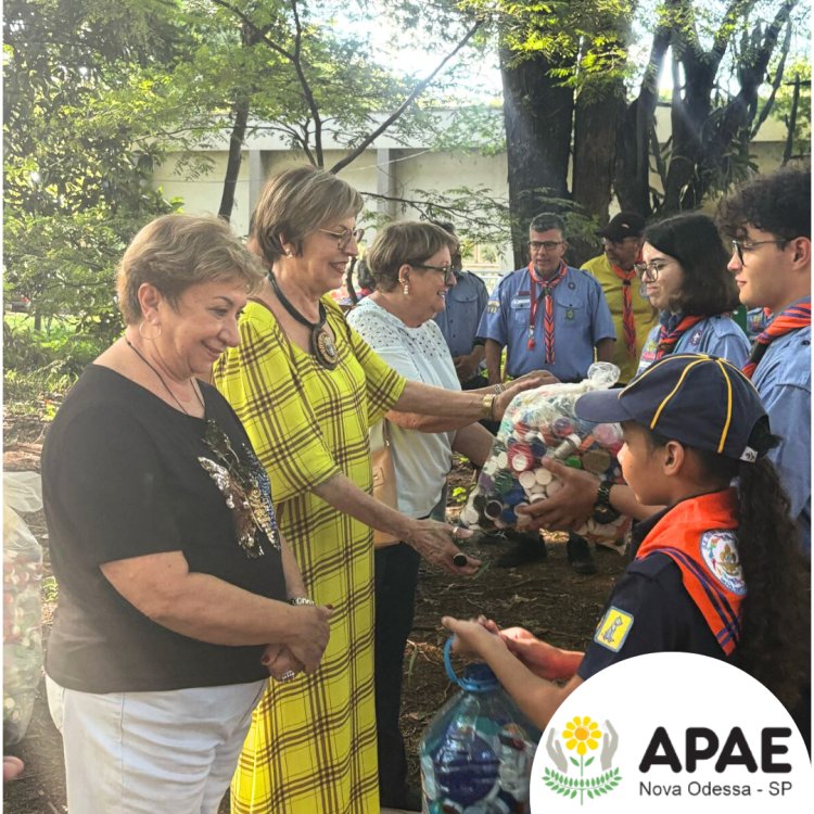 Solidariedade em Ação: Grupo Escoteiro do Ar 415/SP - Ubuntu Realiza Doação para a APAE de Nova Odessa