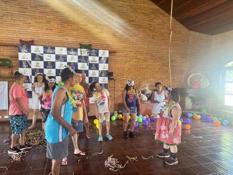 Passeio de carnaval da APAE de Iperó