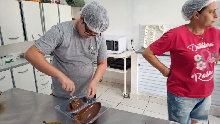 Páscoa: tempo de celebrar a partilha na APAE de Angatuba