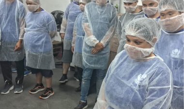 Alunos da APAE de Mogi das Cruzes vivenciam rotina corporativa em fábrica de maionese