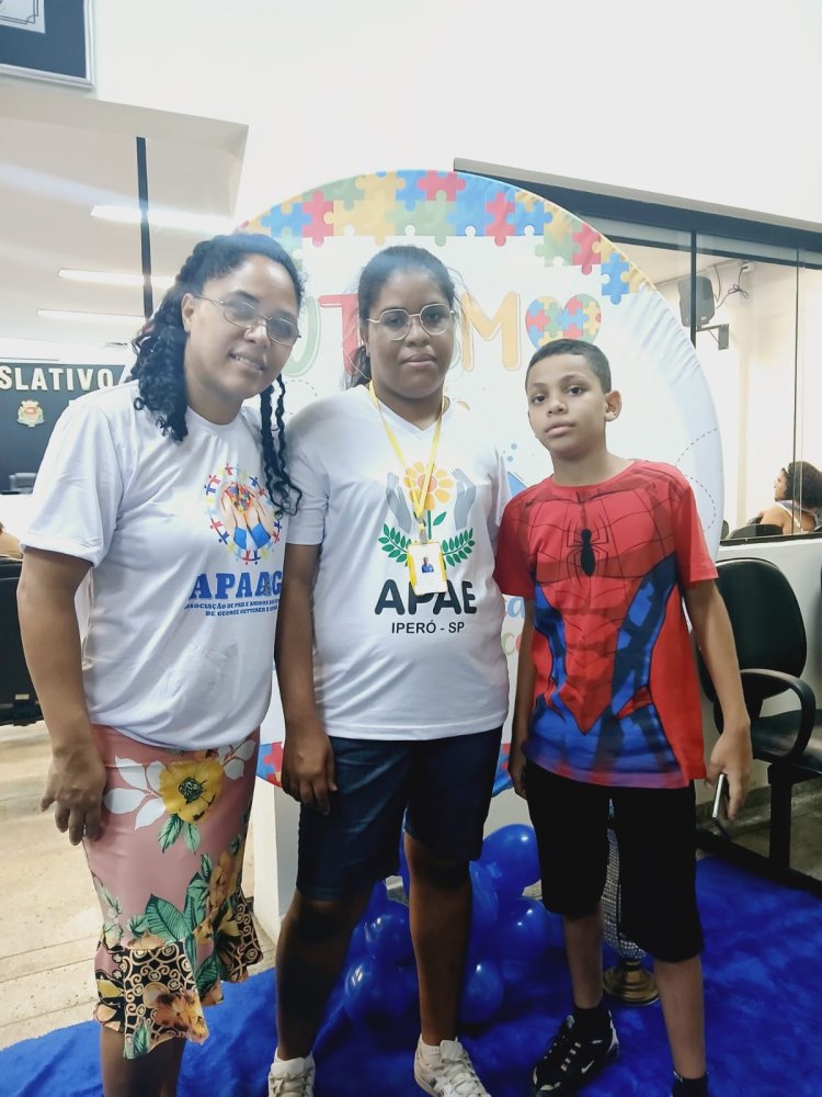 APAE de Iperó participa de ações pelo Dia Mundial de Conscientização do Autismo