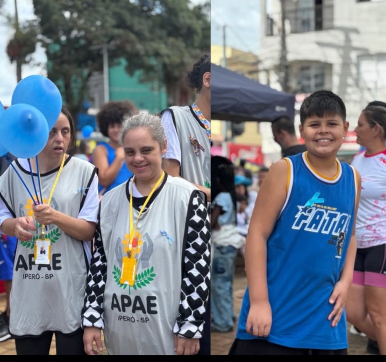 APAE de Iperó participa de ações pelo Dia Mundial de Conscientização do Autismo