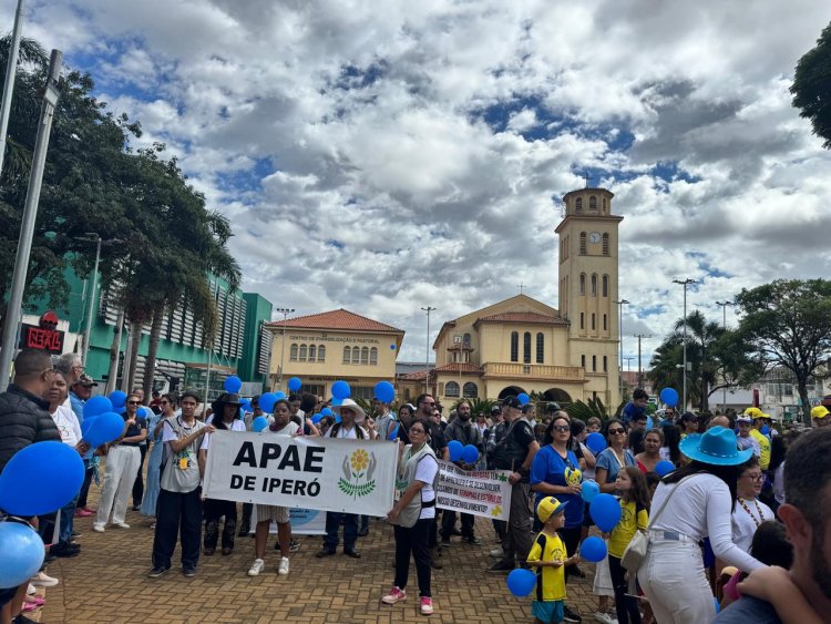 APAE de Iperó participa de ações pelo Dia Mundial de Conscientização do Autismo