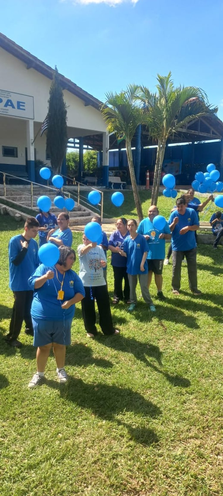 APAE de Iperó participa de ações pelo Dia Mundial de Conscientização do Autismo