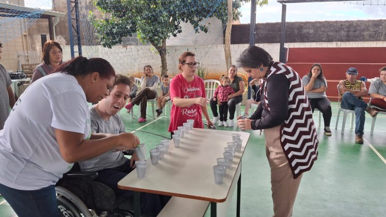 Celebrando o dia da família na escola