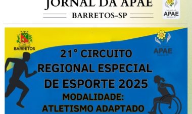 Circuito Regional Especial de Esportes na APAE de Barretos