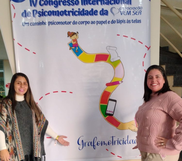 Profissionais da APAE de Mogi participam de congresso internacional sobre escrita e desenvolvimento integral