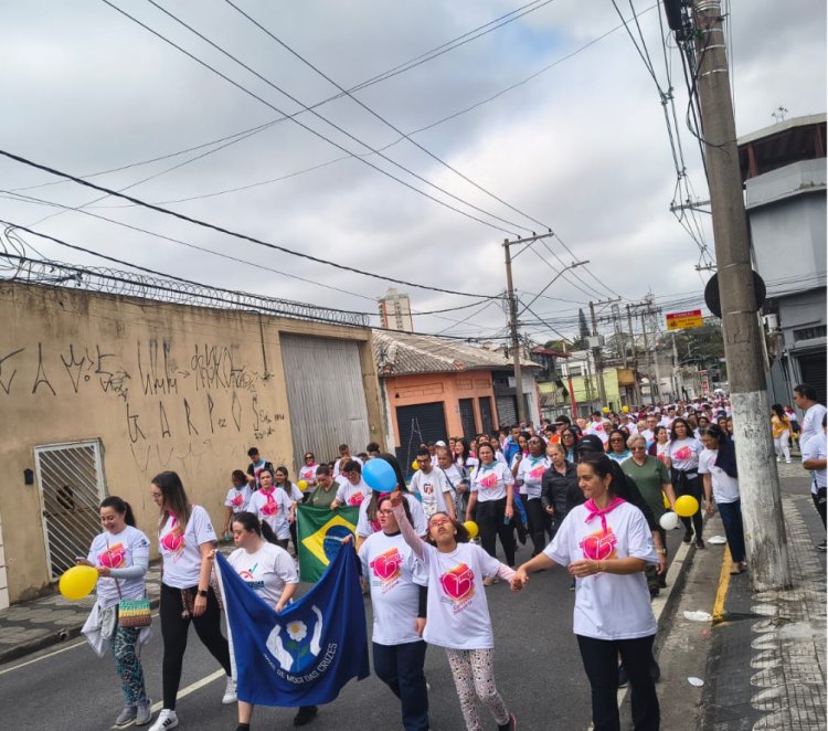 15ª Caminhada Solidária da APAE reúne cerca de 300 pessoas em Mogi das Cruzes e reforça mensagem de inclusão