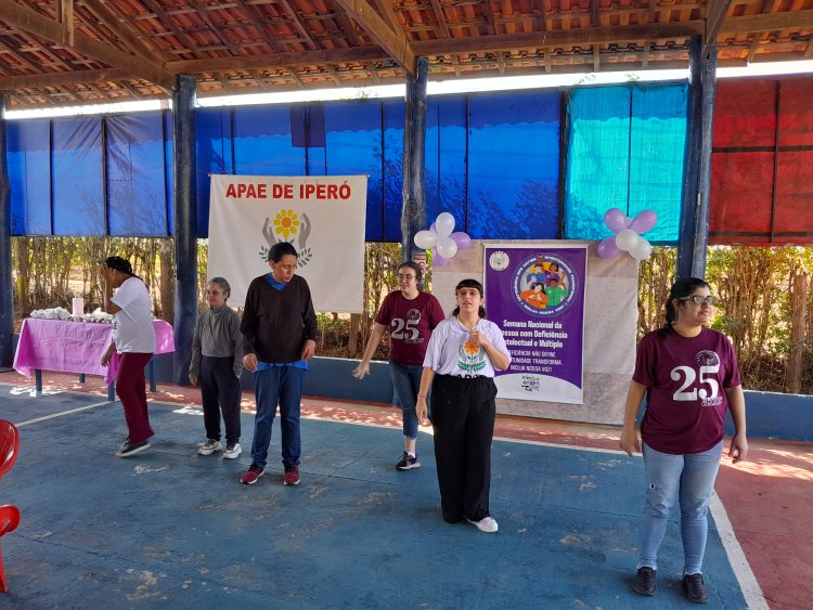Semana Nacional da Pessoa com Deficiência na APAE de Iperó