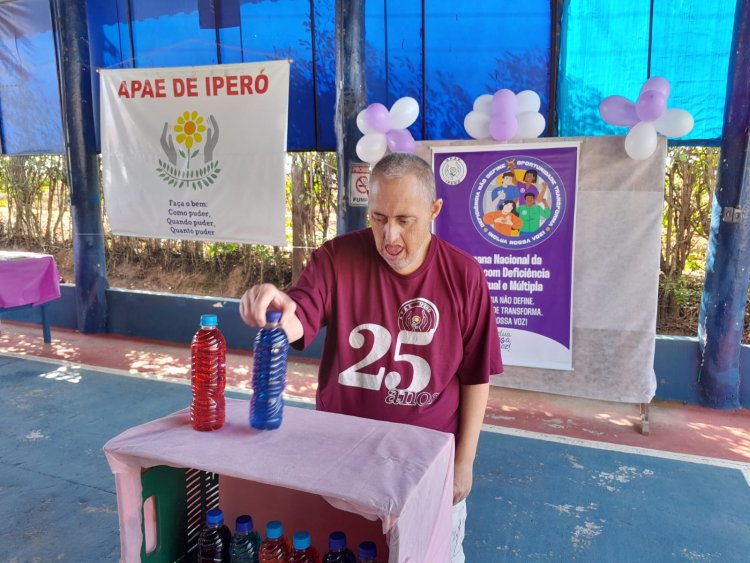 Semana Nacional da Pessoa com Deficiência na APAE de Iperó