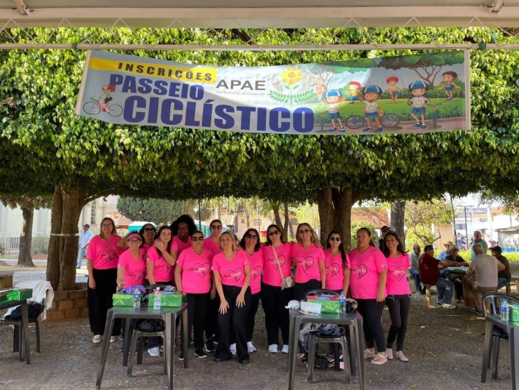 Passeio Ciclístico de Primavera na APAE de São Sebastião da Grama