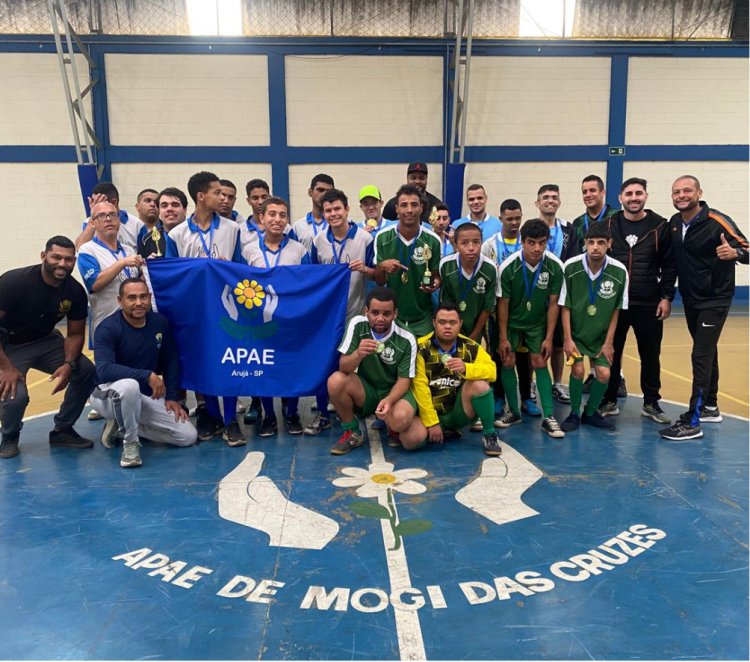 APAE de Mogi das Cruzes encerra Setembro Verde com Interclasse de Futsal
