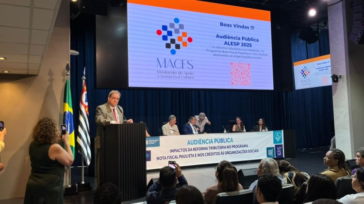 FEAPAES-SP marca presença em Audiência Pública sobre Reforma Tributária e Nota Fiscal Paulista