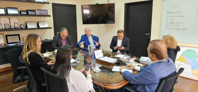 Federação das APAEs do Estado de São Paulo e APAE Brasil se reúnem com o secretário Eleuses Paiva para fortalecer ações de saúde voltadas ao TEA