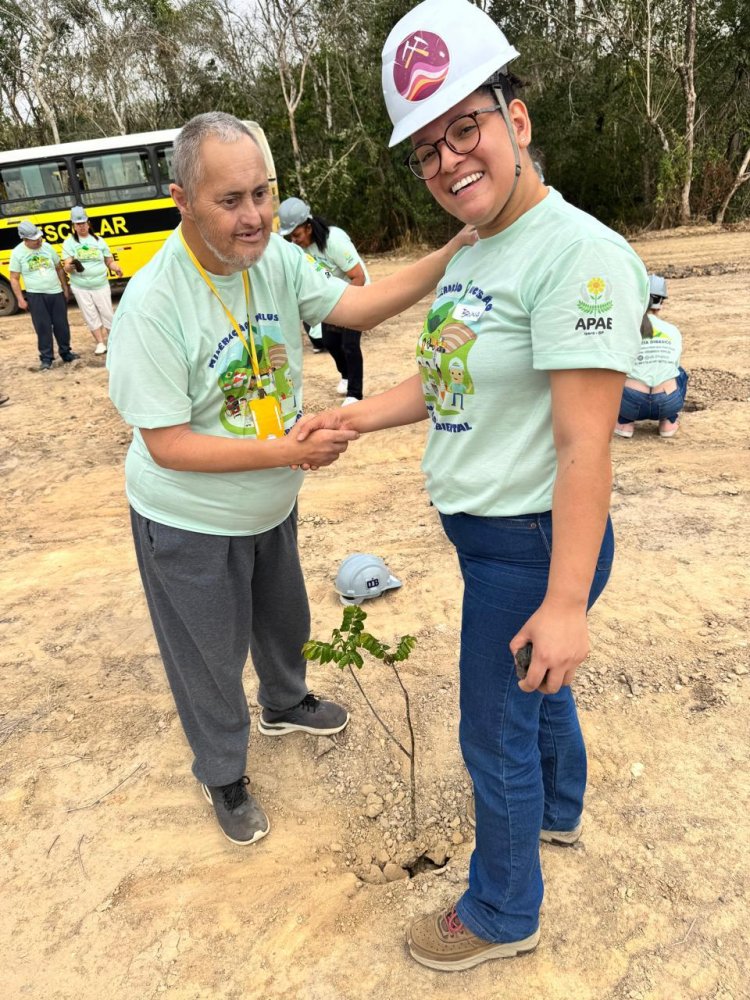 Ação de inclusão na APAE de Iperó