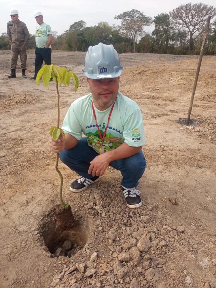 Ação de inclusão na APAE de Iperó