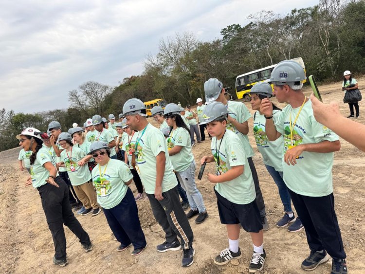 Ação de inclusão na APAE de Iperó