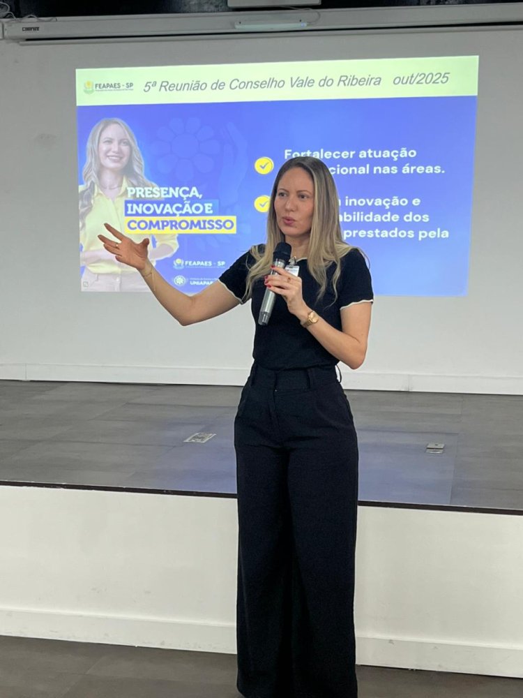 Presidente da FEAPAES-SP participa de reunião do Conselho do Vale do Ribeira