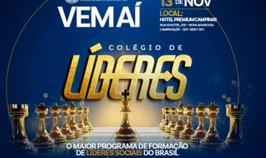Vem aí: Colégio de Líderes 2025, um encontro que potencializa, conecta e transforma