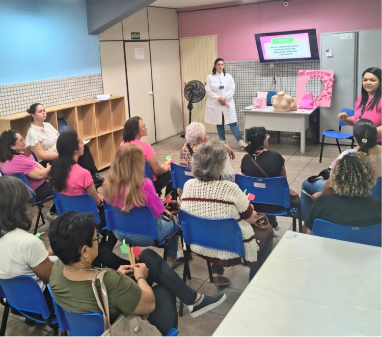 Encerramento do Outubro Rosa na APAE de Mogi destaca prevenção e cuidado contínuo com a saúde da mulher
