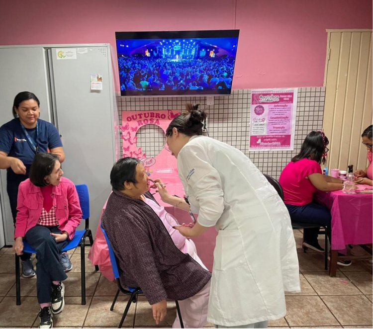 Encerramento do Outubro Rosa na APAE de Mogi destaca prevenção e cuidado contínuo com a saúde da mulher