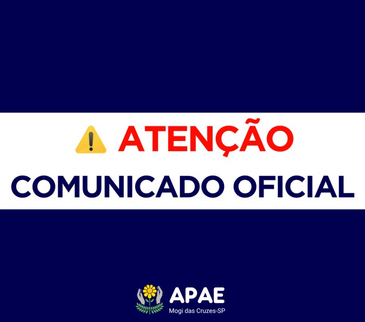 APAE de Mogi das Cruzes alerta comunidade sobre tentativas de golpe utilizando o nome da instituição