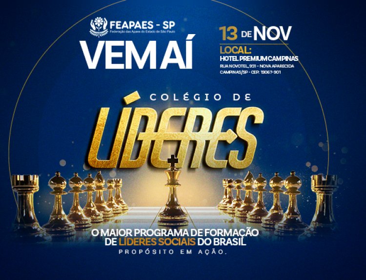 Vem aí: Colégio de Líderes 2025, um encontro que potencializa, conecta e transforma