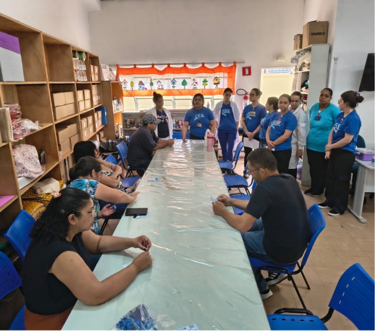 Palestra de conscientização do Novembro Azul mobiliza pais e responsáveis dos atendidos da APAE de Mogi