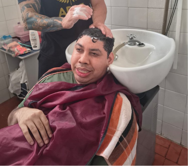 Atendidos do Diversidade Humana da APAE de Mogi participam de ação especial do Novembro Azul