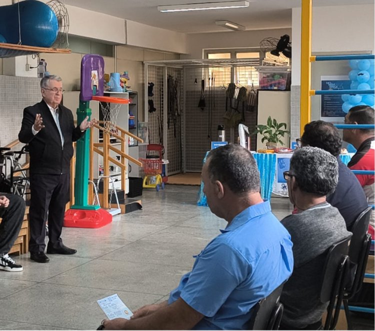 Ação de Novembro Azul do setor de Saúde mobiliza pais em roda de conversa sobre saúde integral do homem
